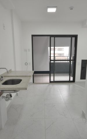 Studio à venda com 27m², 1 quarto e sem vagaCozinha