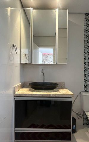 Casa à venda com 118m², 3 quartos e 2 vagas Casa à venda com 118m², 3 quartos e 2 vagasBanheiro da Suíte