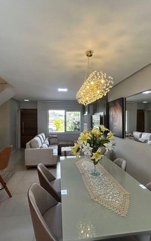 Casa à venda com 118m², 3 quartos e 2 vagas Casa à venda com 118m², 3 quartos e 2 vagasSala