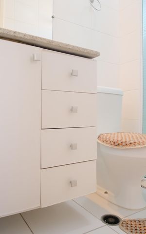 Apartamento à venda com 93m², 4 quartos e 2 vagasBanheiro da Suíte