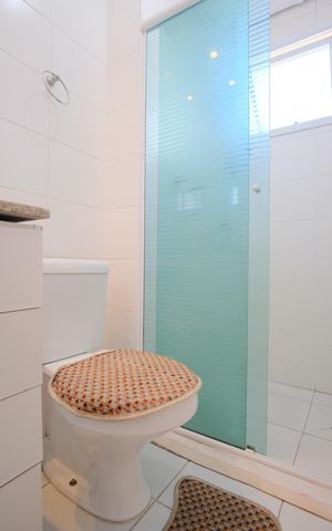 Apartamento à venda com 93m², 4 quartos e 2 vagasBanheiro da Suíte