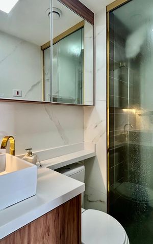 Apartamento à venda com 24m², 1 quarto e sem vaga Apartamento à venda com 24m², 1 quarto e sem vagaBanheiro