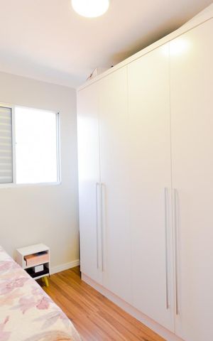 Apartamento à venda com 64m², 3 quartos e 1 vagaQuarto 1