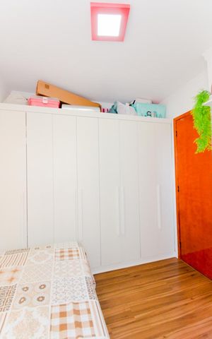 Apartamento à venda com 64m², 3 quartos e 1 vagaQuarto 2
