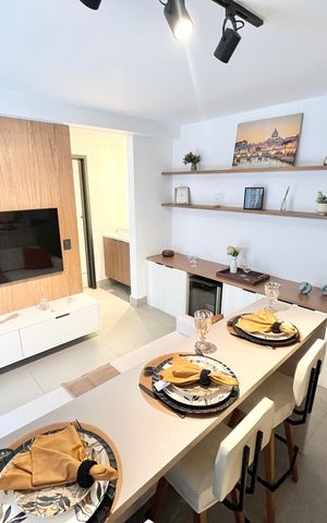 Apartamento à venda com 62m², 1 quarto e 1 vaga Apartamento à venda com 62m², 1 quarto e 1 vagaSala/Cozinha