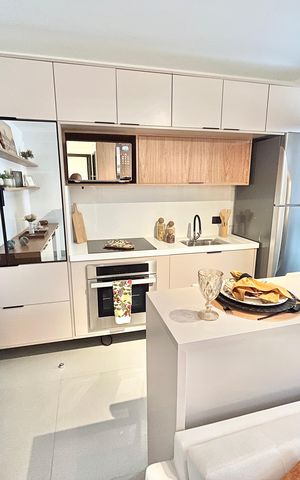 Apartamento à venda com 62m², 1 quarto e 1 vaga Apartamento à venda com 62m², 1 quarto e 1 vagaSala/Cozinha