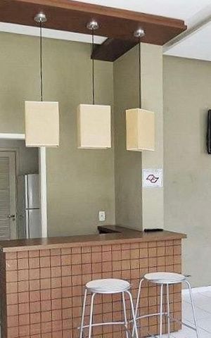 Apartamento à venda com 63m², 1 quarto e 1 vagaÁrea comum - Salão de festas
