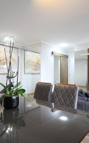 Apartamento à venda com 64m², 2 quartos e 1 vagaSala