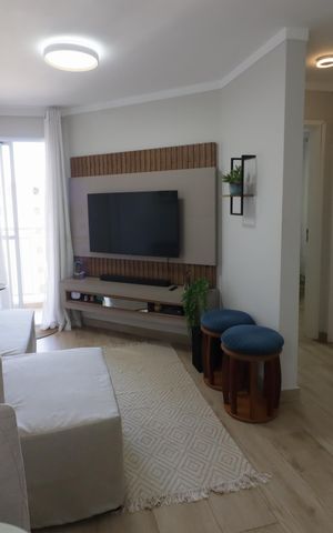Apartamento à venda com 52m², 2 quartos e 1 vagaSala