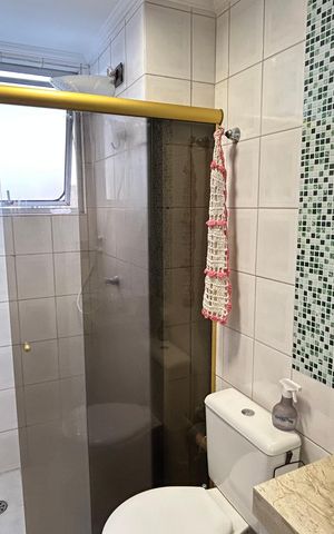 Apartamento para alugar com 52m², 2 quartos e 1 vaga Apartamento para alugar com 52m², 2 quartos e 1 vagaBanheiro