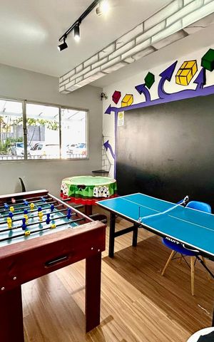 Apartamento para alugar com 52m², 2 quartos e 1 vaga Apartamento para alugar com 52m², 2 quartos e 1 vagaSala de Jogos