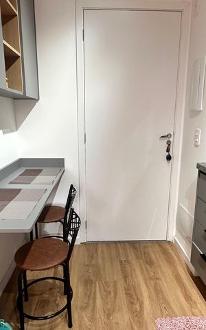 Studio à venda com 25m², 1 quarto e sem vaga