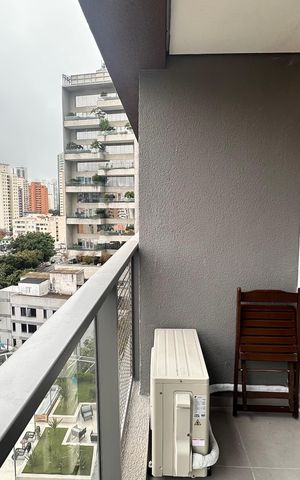Studio à venda com 25m², 1 quarto e sem vaga