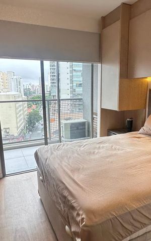 Studio à venda com 25m², 1 quarto e sem vaga