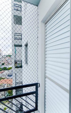 Apartamento à venda com 83m², 3 quartos e 1 vagaVaranda do Quarto 2