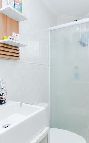 Apartamento à venda com 83m², 3 quartos e 1 vagaBanheiro da Suíte