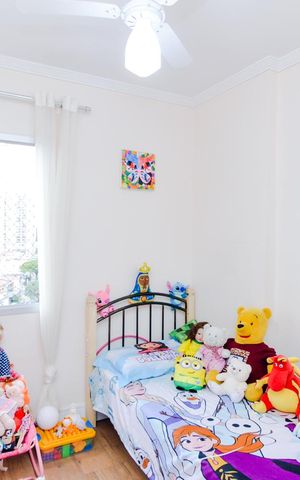 Apartamento à venda com 83m², 3 quartos e 1 vagaQuarto 1