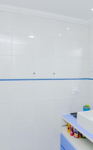 Apartamento à venda com 83m², 3 quartos e 1 vagaBanheiro Social