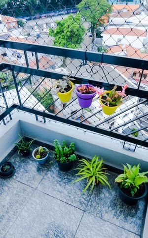 Apartamento à venda com 83m², 3 quartos e 1 vagaVaranda do Quarto 2