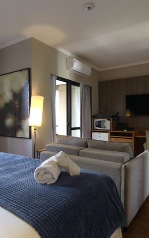 Studio para alugar com 36m², 1 quarto e 1 vagaSala/Quarto
