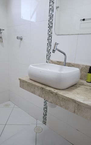 Apartamento à venda com 130m², 2 quartos e 2 vagas Apartamento à venda com 130m², 2 quartos e 2 vagasBanheiro