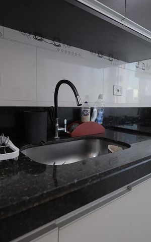 Apartamento à venda com 130m², 2 quartos e 2 vagas Apartamento à venda com 130m², 2 quartos e 2 vagasCozinha
