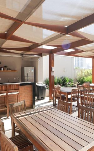 Apartamento à venda com 36m², 2 quartos e sem vagaChurrasqueira