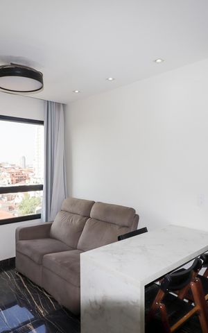 Apartamento à venda com 36m², 2 quartos e sem vaga Apartamento à venda com 36m², 2 quartos e sem vagaSala/Cozinha