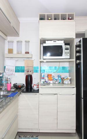 Casa de condomínio à venda com 65m², 2 quartos e 1 vagaCozinha