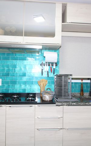 Casa de condomínio à venda com 65m², 2 quartos e 1 vagaCozinha