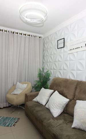 Casa de condomínio à venda com 65m², 2 quartos e 1 vagaSala