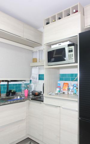 Casa de condomínio à venda com 65m², 2 quartos e 1 vagaCozinha