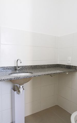 Apartamento à venda com 67m², 3 quartos e 2 vagasBanheiro da Suíte