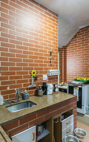 Casa à venda com 118m², 2 quartos e 1 vagaCozinha