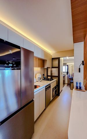 Apartamento à venda com 89m², 2 quartos e 1 vagaCozinha