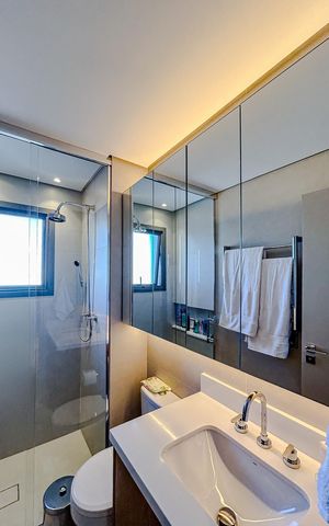 Apartamento à venda com 89m², 2 quartos e 1 vagaBanheiro da Suíte