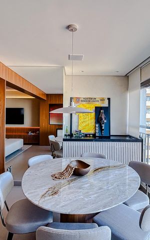 Apartamento à venda com 89m², 2 quartos e 1 vagaVaranda