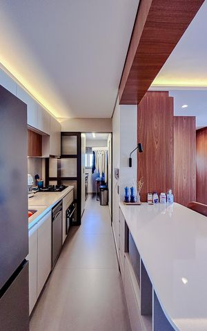 Apartamento à venda com 89m², 2 quartos e 1 vagaCozinha