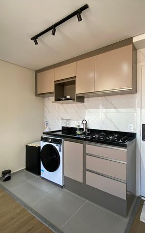 Apartamento para alugar com 26m², 1 quarto e sem vaga Apartamento para alugar com 26m², 1 quarto e sem vagaCozinha