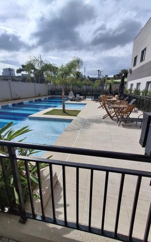 Apartamento para alugar com 34m², 1 quarto e sem vaga