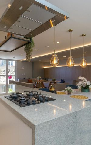 Apartamento à venda com 38m², 1 quarto e 1 vaga Apartamento à venda com 38m², 1 quarto e 1 vagaÁrea comum - Salão de festas