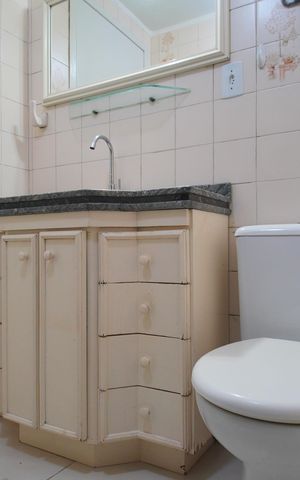 Apartamento à venda com 60m², 1 quarto e sem vagaBanheiro