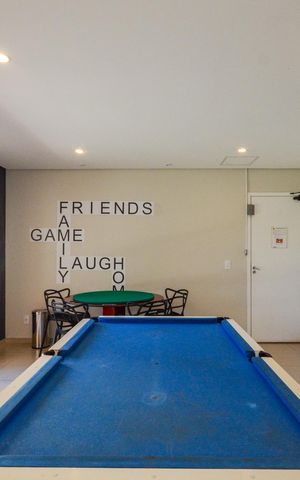 Apartamento à venda com 49m², 2 quartos e 1 vaga Apartamento à venda com 49m², 2 quartos e 1 vagaSalão de Jogos