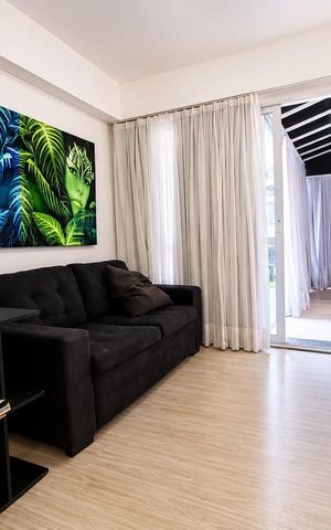 Apartamento para alugar com 88m², 1 quarto e 1 vagaSala