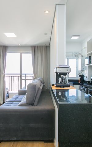 Apartamento à venda com 45m², 2 quartos e 1 vaga Apartamento à venda com 45m², 2 quartos e 1 vagaCozinha / Área de Serviço