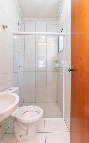 Casa de condomínio à venda com 121m², 2 quartos e 1 vaga Casa de condomínio à venda com 121m², 2 quartos e 1 vagaBanheiro da Suíte 1
