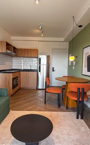 Apartamento para alugar com 42m², 1 quarto e 1 vaga
