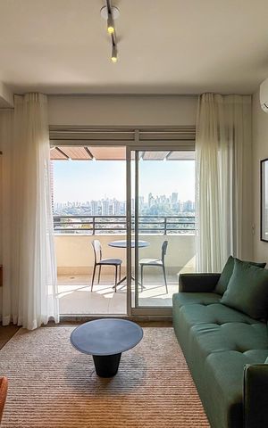 Apartamento para alugar com 42m², 1 quarto e 1 vaga