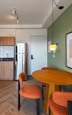 Apartamento para alugar com 42m², 1 quarto e 1 vaga