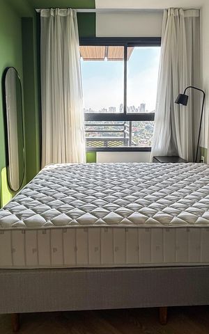 Apartamento para alugar com 42m², 1 quarto e 1 vaga
